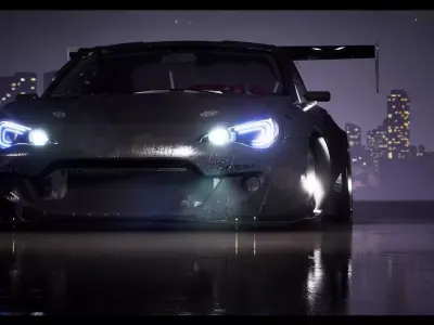 Custom Subaru BRZ  3D model