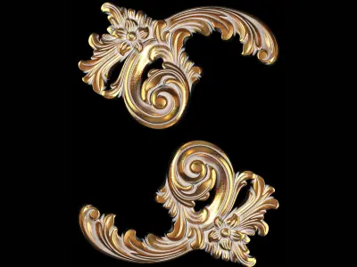 Classic carved 101 3D model