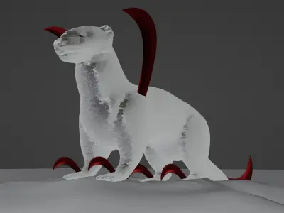 Japanese Yokai - Kamaitachi 3D model