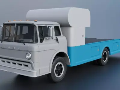 C-700 Rump Truck 1972 3D print model
