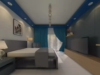 Bedroom Interior Design 3D model