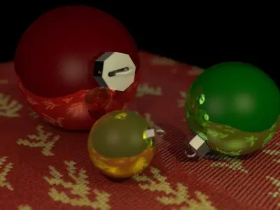 Christmas Tree Decoration 3D model