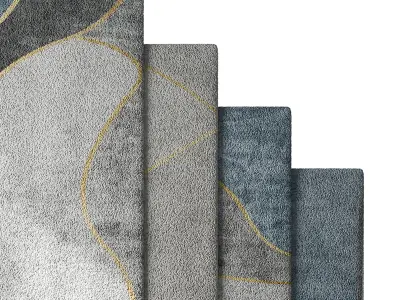 Carpet set 54 3D model