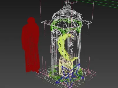 Ramadan Eid Al Adha Decoration 3D model