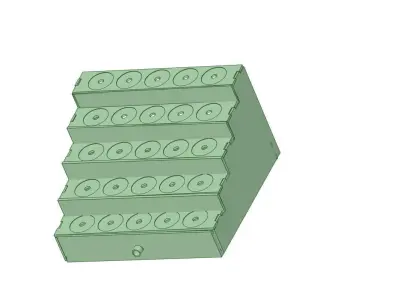 Vape Atomizer stand with or without Drawer 3D print model