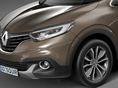 Renault Kadjar 2016 3D model