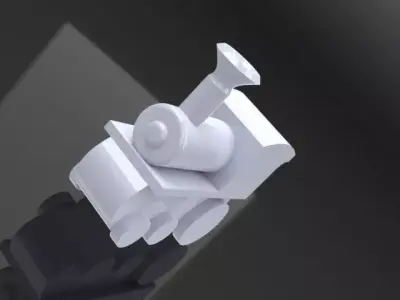 Train Free 3D model