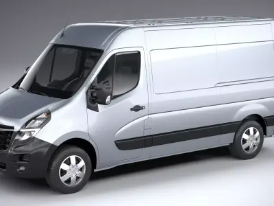 Opel Movano L2H2 2020 3D model