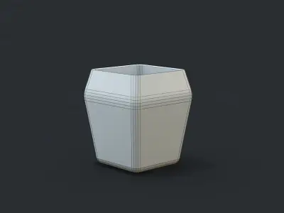 Plant Pot Holder 3D Print Model 11 3D print model