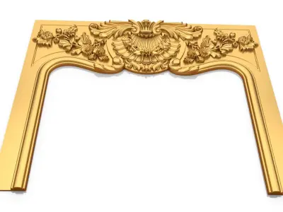 Classic decor ornament 85 3D model