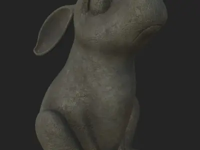 Rabbit Stature 3D model