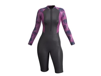 Wetsuits Swimsuits 3D 3D model