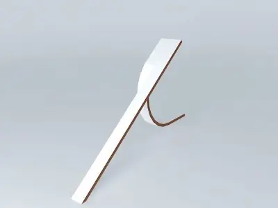 Sculpture letter Free 3D model