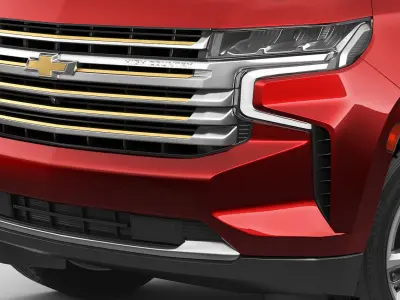 Tahoe SUV 2021 3D model