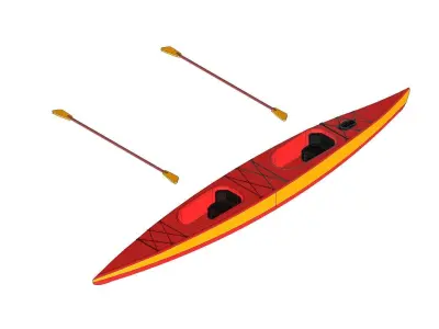 Kayak 3D print model