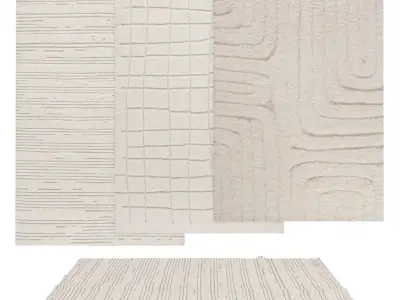 Rugs No 1043 Low-poly 3D model