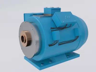 SGM system 3D model
