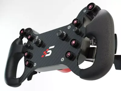 SIMAGIC GT4 STEERING WHEEL 3D model