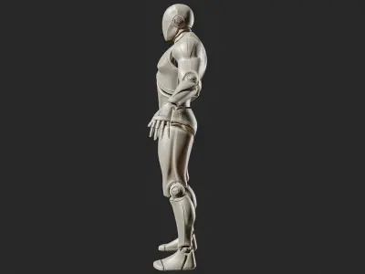 UE4 Mannequin 3D Printable Model 3D print model