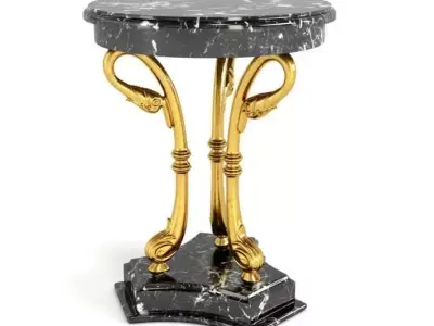 Decorative Living Room Table 3D model