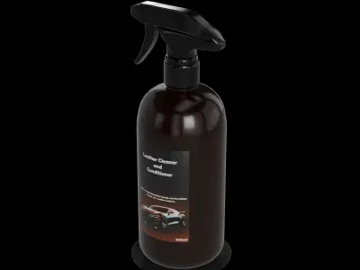 Car cleaning Leather Cleaner and Conditioner Low-poly 3D model