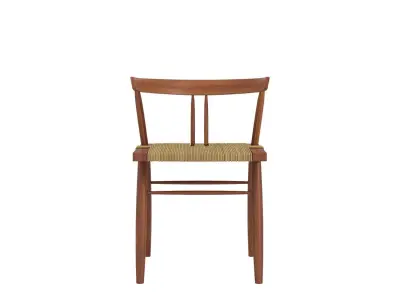 Grass-Seated Chair by Nakashima 3D model