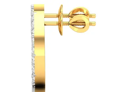 Women Earring 3D print model