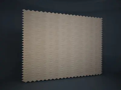 02 TRIDIMENSION PATTERN WALL 3D model
