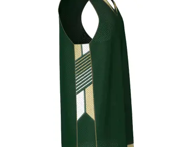 Basketball Jersey Top 3D model