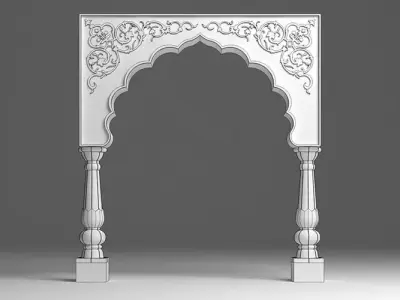 Indian Arch 3D model