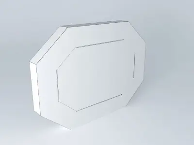 1 4 2 RAMS apartment in Moscow Free 3D model