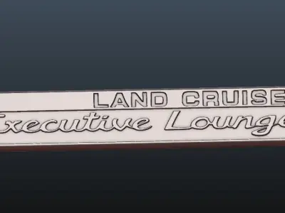 Land Cruiser Executive Lounge Logo 3D print model