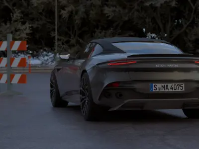 Aston Martin DBS Superleggera 3D model