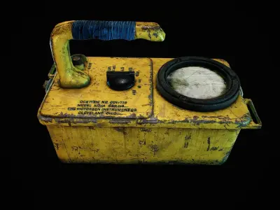 Radiation Detection Kit CDV-715 Low-poly 3D model