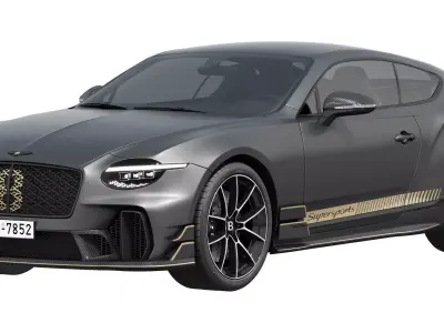 Bentley Continental GT Supersports 2027 3D model