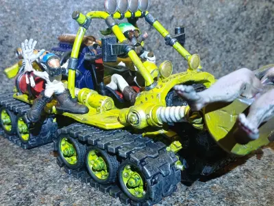 Road Rage RR-005 Mad max style 3D printable models 3D print model