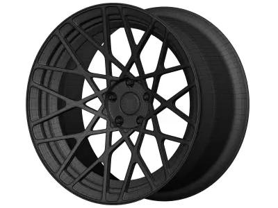 Rotiform BLQ Aftermarket Wheel Low-poly 3D model