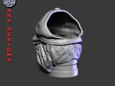 Gangster bulldog v2 Penholder and flowerpot 3D print model