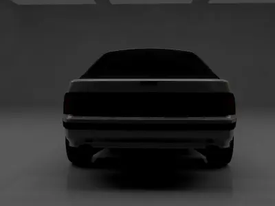 mazda rx7 fc3s  Low-poly 3D model