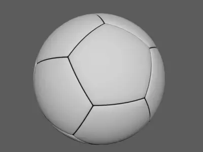 soccer ball 3D model
