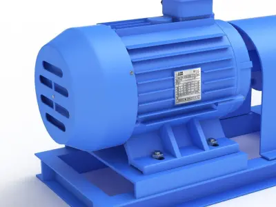 Centrifugal Pump 3D model