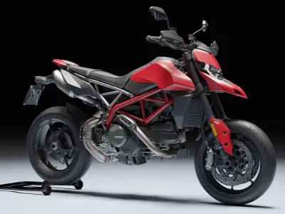 Ducati Hypermotorad 950 2019 Low-poly 3D model