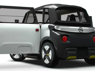 Opel Rocks e HQ Interior 2025 3D model