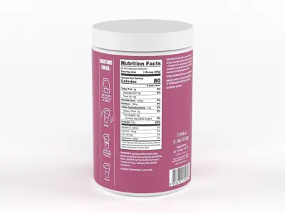 Protein Powder 3D model 154