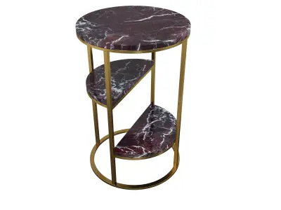 3-Tiered End Table 3D model