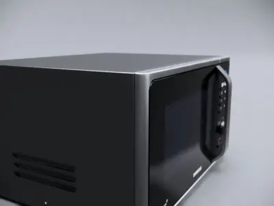 MICROWAVE OVEN-FAMILY FOR REVIT 3D model