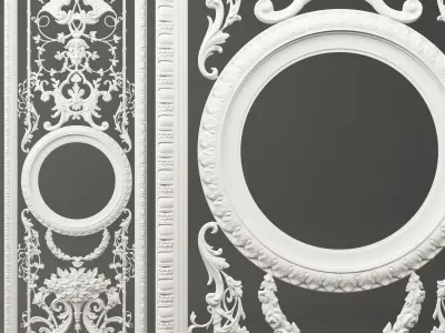 classic plaster 3D model