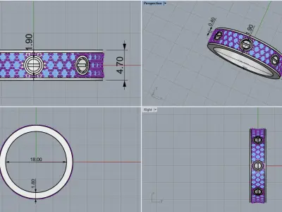 Ring 66895 3D print model