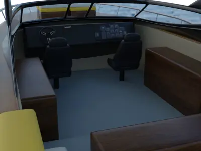 Cabin Cruiser 3D model