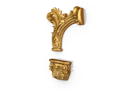 Classic decor ornament 146 3D model